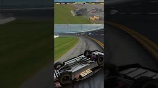 Ryan Newman 2009 Talladega Flip Reenactment Nascar Heat 5 [upl. by Aoniak]