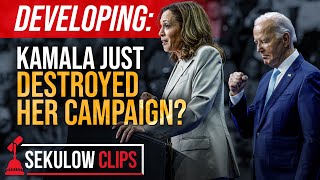 DEVELOPING Kamala Just Destroyed Her Campaign [upl. by Mccullough]