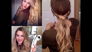 Babyliss Curl Secret amp Hair tutorial semplicissimo [upl. by Neyrb375]