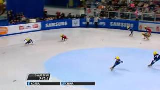 201213 Short Track World Cup 1 3000M Relay LADIES Final A [upl. by Dehlia]