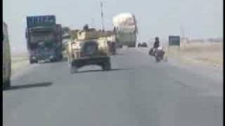 US Army An Afghan Drive  Convoy Combat Operations [upl. by Aicened]