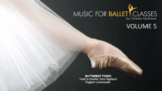 Ballet Exercise  Battement Fondu  Perfect Music for Ballet Class [upl. by Yate]