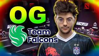 OG vs FALCONS  GROUP STAGE  EWC x RIYADH MASTERS 2024 DOTA 2 [upl. by Pelaga641]