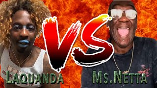 Ms Netta amp Laquanda Beef Laquanda Badass came for Ms Netta They had a Showdown on Tik Tok Live [upl. by Dihaz505]