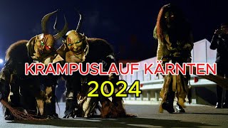 KRAMPUSLAUF in ARNOLDSTEIN Kärnten 2024 Brauchtum Österreich [upl. by Niehaus]