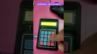 Arduino calculator using keypad  smart gadgets  science exhibition working model  inspire award [upl. by Sterne]