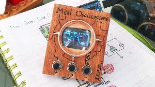 DIY Mini Oscilloscope with Oled Screen  PART 1 [upl. by Webb]