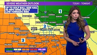 DFW WEATHER Tracking severe storms and damage [upl. by Hawker]