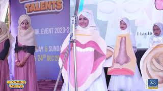 SENSE ORGANS II BLOOMING TALENTS II THE ANNUAL EVENT 202324 II ALFURQAN ISLAMIC SCHOOL MOODBIDRI [upl. by Eybba648]