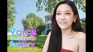 Peach with her Voice Feminization Surgery after 1 month [upl. by Sivel]