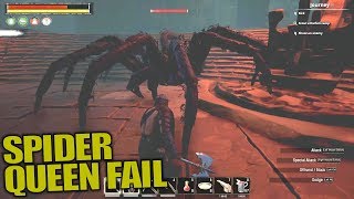 SPIDER QUEEN FAIL  Conan Exiles  Lets Play Multiplayer Gameplay  S03E05 [upl. by Eada]