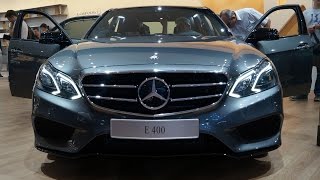 MercedesBenz E 400 2015 Walkaround at the IAA 2015 in Frankfurt Germany [upl. by Ahsaya503]