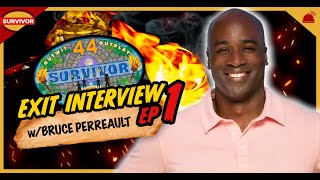 Exit Interview with Bruce Perreault Survivor 44 [upl. by Nitnelav]