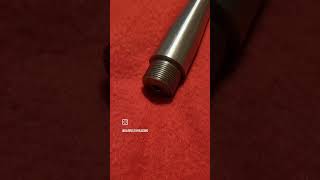 Remington 700 custom barrel gets threads on both ends Barrelthreadingcom 8019003352 [upl. by Scherman]