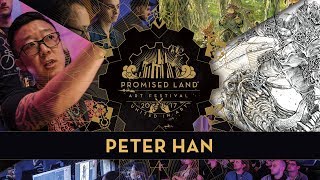 Promised Land Art Festival 2017  The Dynamic Process with Peter Han [upl. by Hatch]