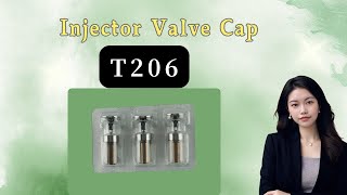 T206 Injector Valve Cap  For 0445110351 Diesel Injector  China Made New [upl. by Anitsirhk274]