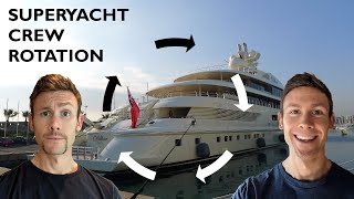 Super Yacht Jobs With ROTATION  Do Yacht Crew Get Paid Even When Theyre Not On Board The Yacht [upl. by Nho763]