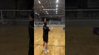 How NOT to serve 🏐 [upl. by Swisher]