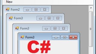 C Tutorial 83 How to use MultipleDocument Interface MDI in Windows Forms C [upl. by Bancroft253]