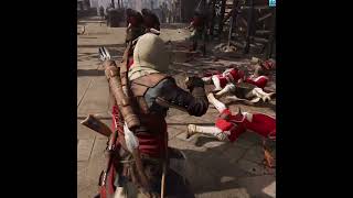 Assassins Creed 3 Remastered High Action Sword Combat amp With Master Connor gaming [upl. by Ayidah]