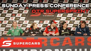 Sunday Press Conference  OTR SuperSprint  Supercars 2023 [upl. by Anirbas]