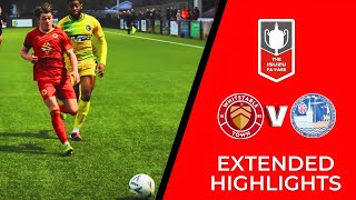 Whitstable Town v Lydd Town  FA VASE Extended Match Highlights [upl. by Olsewski]