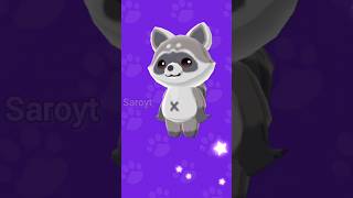 RACCOON BUDDY 🥳😱pkxd shorts [upl. by Kellyann]