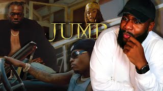 WHERE IS THIS  Tyla Gunna Skillibeng  Jump Official Music Video REACTION [upl. by Dowling422]