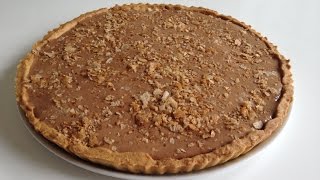 Recette de la tarte à la mousse au chocolat croustillante  Cécile LW [upl. by Sivehc395]