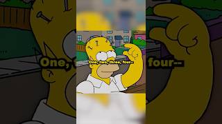 Homer survives even when a nail gets stuck in his forehead simpson shorts [upl. by Ulrika957]