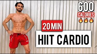 HighEnergy Cardio HIIT Workout for All Levels  20 MIN CARDIO HIIT WORKOUT [upl. by Aleck215]