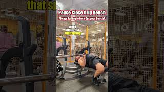 Pause Close Grip Bench Tutorial [upl. by Aillicec]