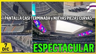 💥¡SIGUEN LOS AVANCES ⚠️OBRAS del SANTIAGO BERNABÉU 7 Diciembre 2023 [upl. by Enicnarf]