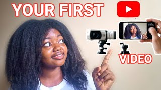 How Make Your First YouTube Video  A Complete Guide Tips amp Tricks [upl. by Yaresed]