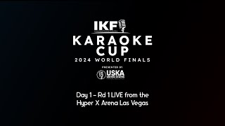 2024 IKF Karaoke Cup World Finals  Day 1 [upl. by Eseerehc469]