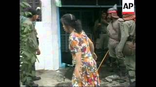 INDONESIA ETHNIC CHINESE BECOME VICTIMS OF ONGOING RIOTING [upl. by Jorie]