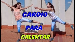 2 Rutinas de CALENTAMIENTO CON CARDIO  Cardio suave sin saltos para calentar [upl. by Cressi]