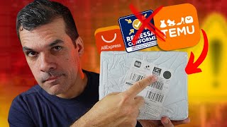 🚨NÃO COMPRE NA TEMU SEM VER ESTE DEPOIMENTO COMPARANDO TEMU X ALIEXPRESS [upl. by Bindman]