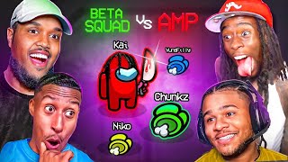 BETA SQUAD VS AMP AMONG US [upl. by Venditti]