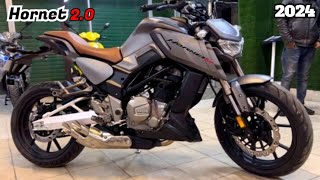 Honda Hornet 20 New 2024 Version Is Here  New Changes Launch Date Price amp Features  Hornet 2024 [upl. by Ikcin]