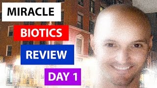 Miracle Biotics Review  Day 1 With This Probiotic Supplement [upl. by Isidore]