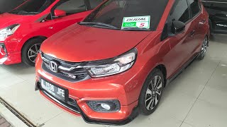 Review Honda Brio RS Urbanite CVT DD1 2021 [upl. by Yerffoeg860]