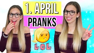 1 April Scherze leicht zum nachmachen 😆Pranks zum 1 April die dich zum Lachen bringen😅2018 [upl. by Binnie]