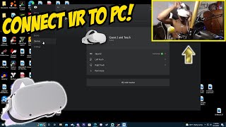 How To Connect Your Oculus Quest 2 VR To Your PC PLAY ASSETTO CORSA IN VIRTUAL REALITY [upl. by Esinet]