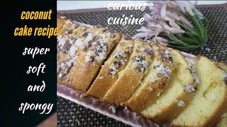 The perfect Coconut cakeEasy coconut cake Recipe Best Ever Coconut Cake [upl. by Lletnuahs]