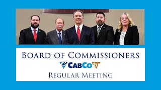 Cabarrus County BOC Regular Meeting 06192023 [upl. by Immak]