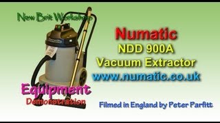 Numatic NDD 900A Vacuum Extractor [upl. by Daukas172]