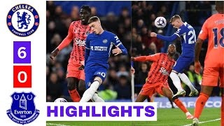 Chelsea vs Everton HIGHLIGHTS 60 Jackson Gilchrist amp Palmer GOALS [upl. by Eanad]