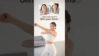 Get slimmer arms in a week🪽🤩🤍 [upl. by Joly256]