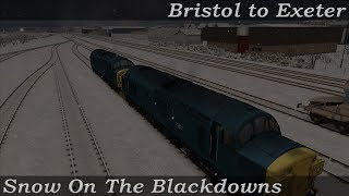 Bristol to Exeter — Snow On The Blackdowns [upl. by Jeggar]